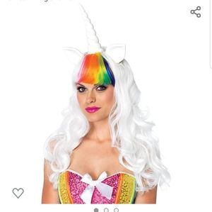 Leg Avenue unicorn wig and tail